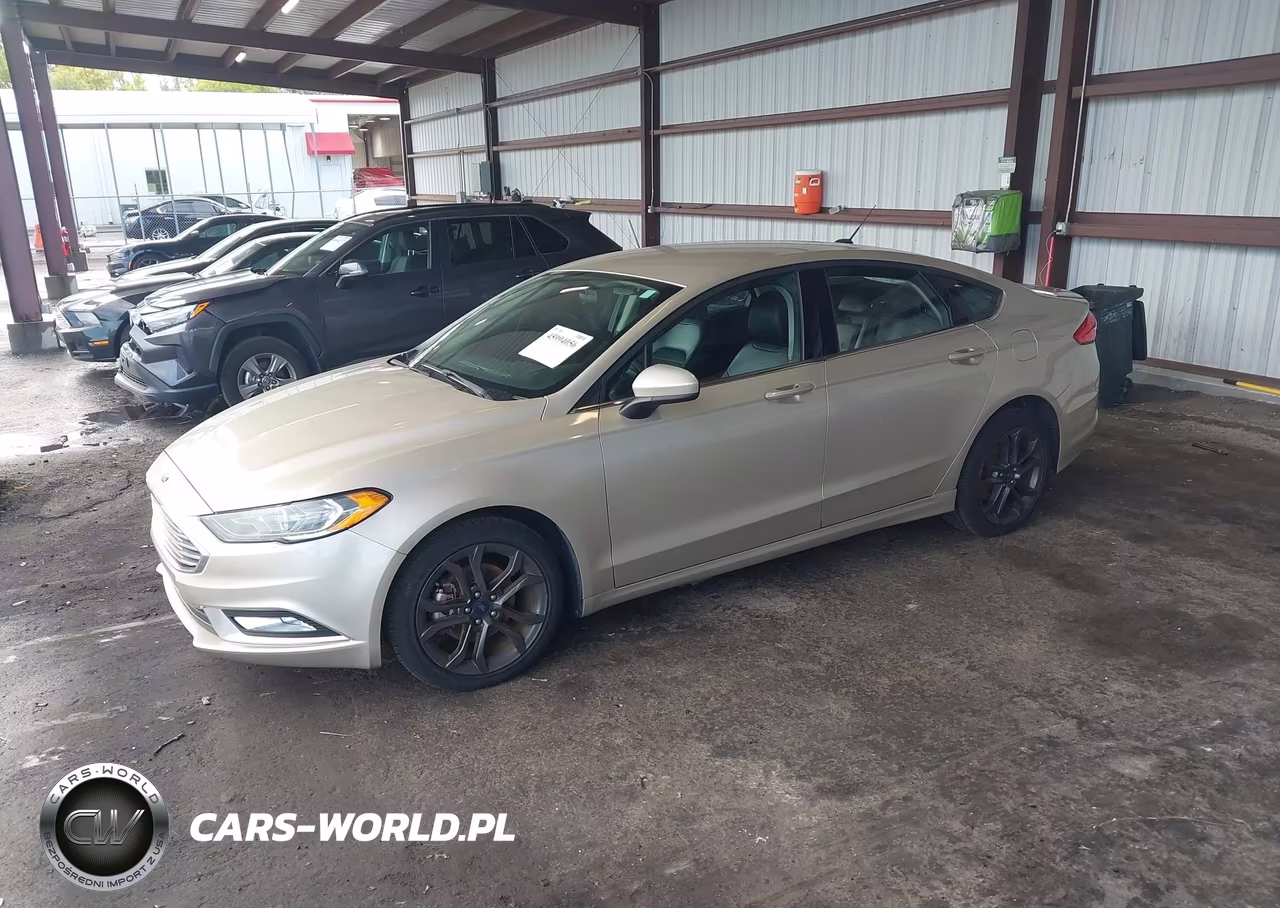 2018 Ford Fusion Se VIN:3FA6P0HD0JR144314 - 2