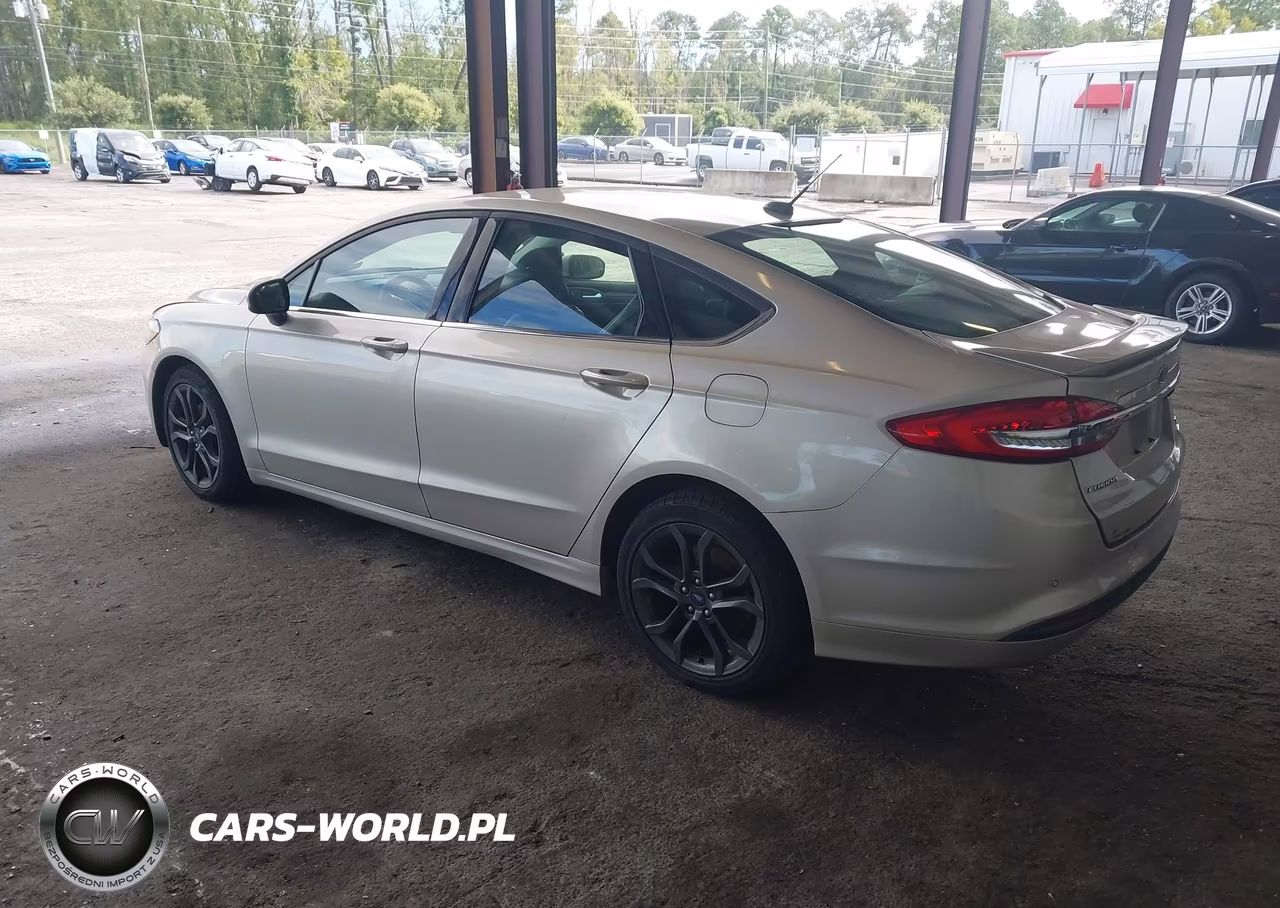 2018 Ford Fusion Se VIN:3FA6P0HD0JR144314 - 3