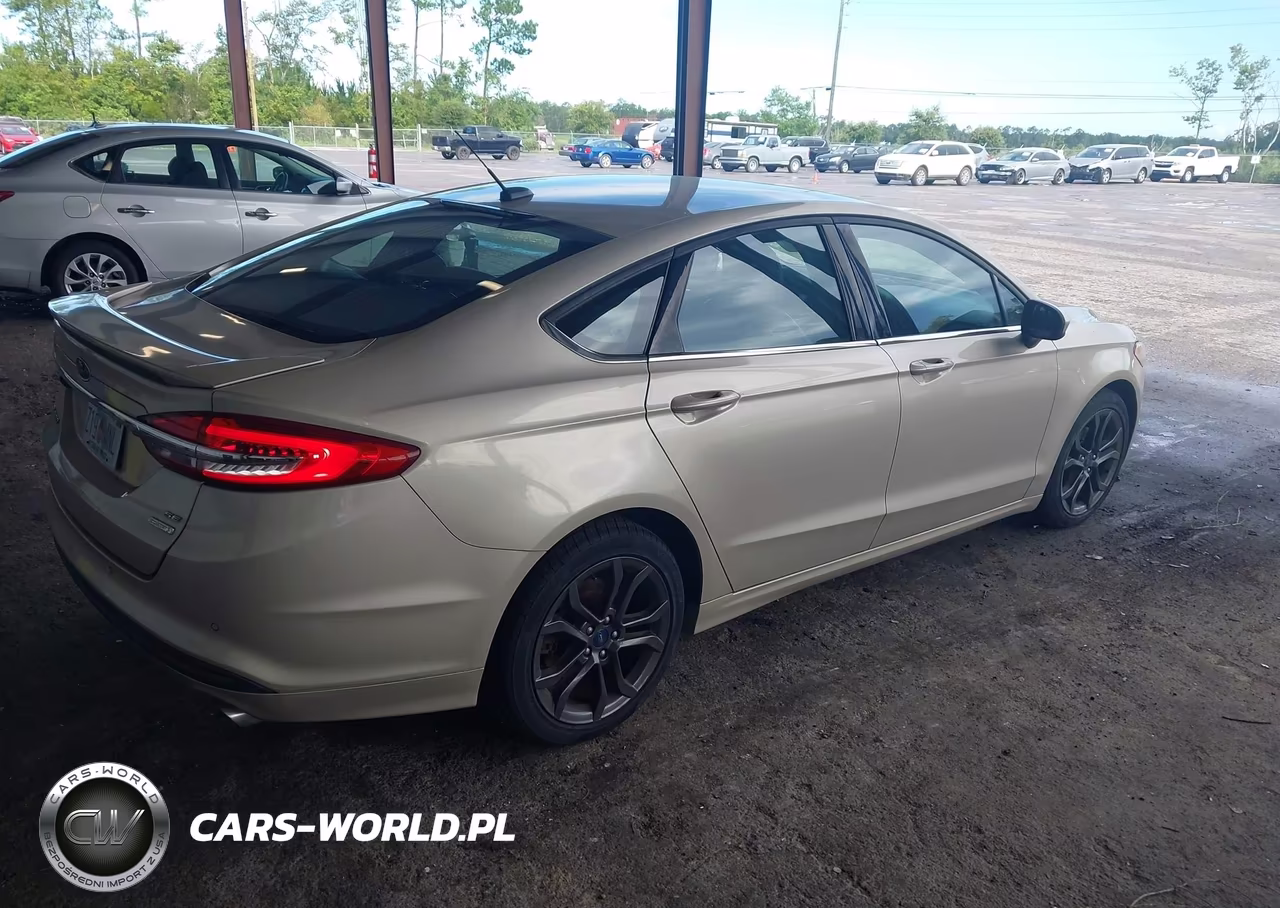 2018 Ford Fusion Se VIN:3FA6P0HD0JR144314 - 4