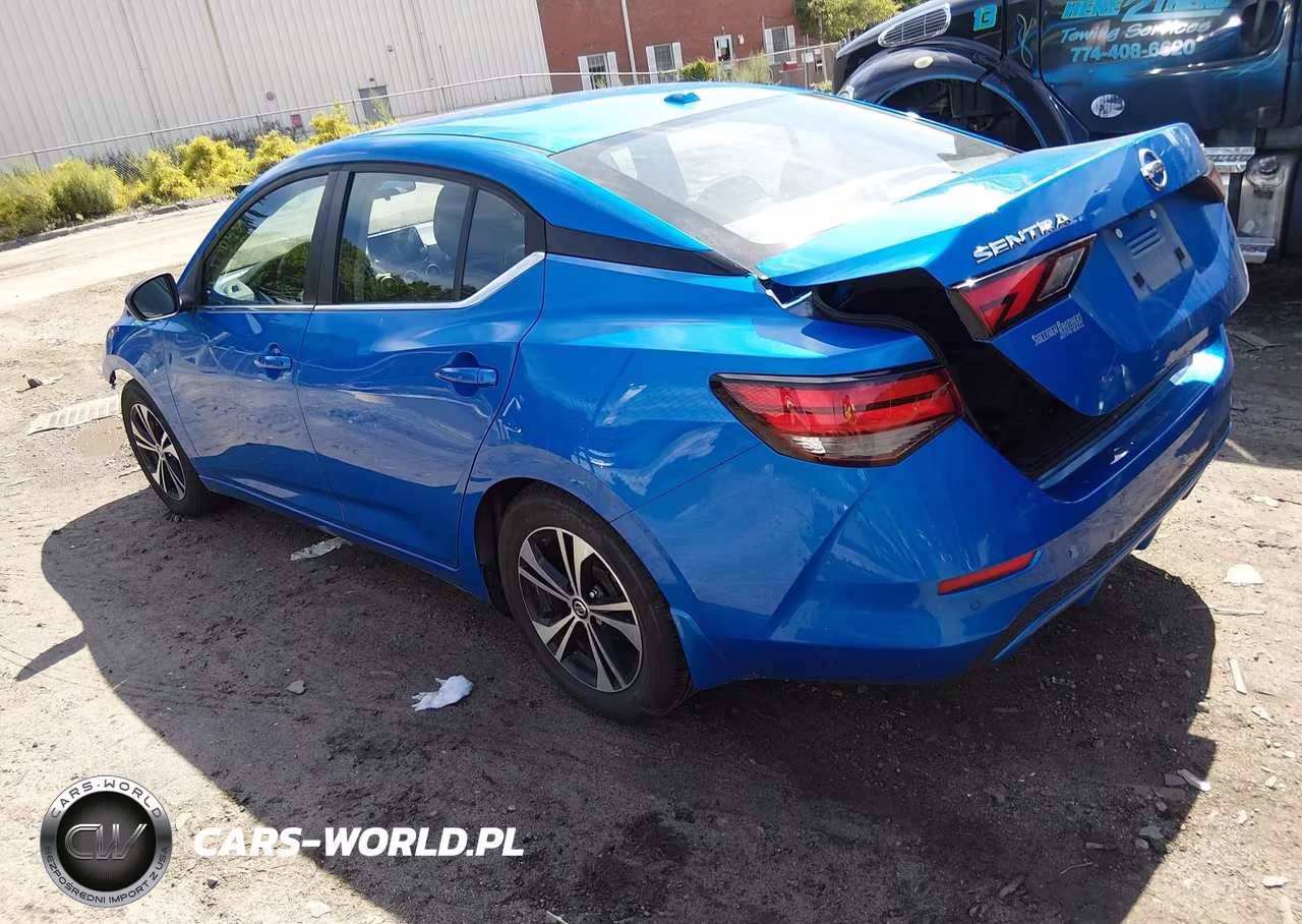 2021 Nissan Sentra Sv Xtronic Cvt VIN:3N1AB8CV5MY312446 - 3
