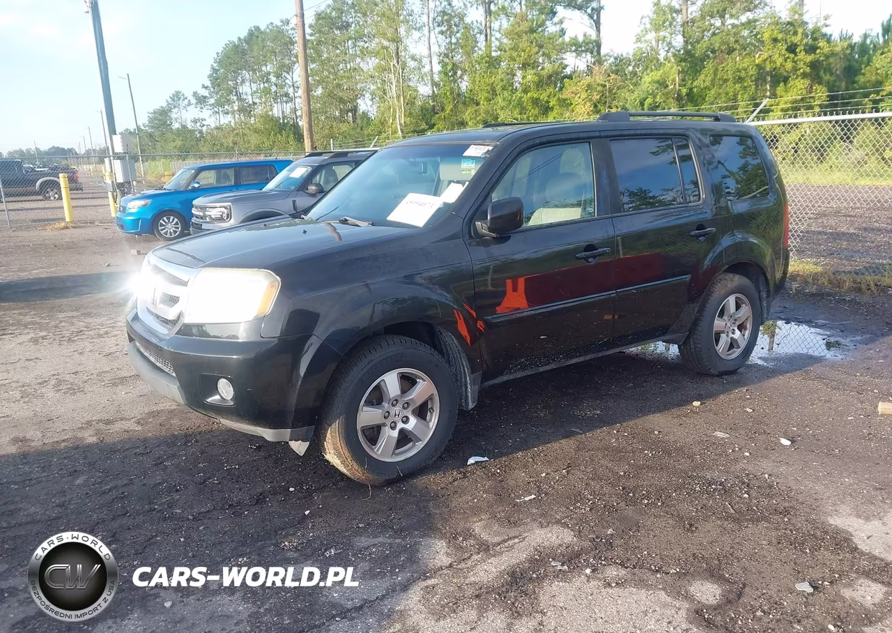 2010 Honda Pilot Ex-L VIN:5FNYF3H5XAB020178 - 2