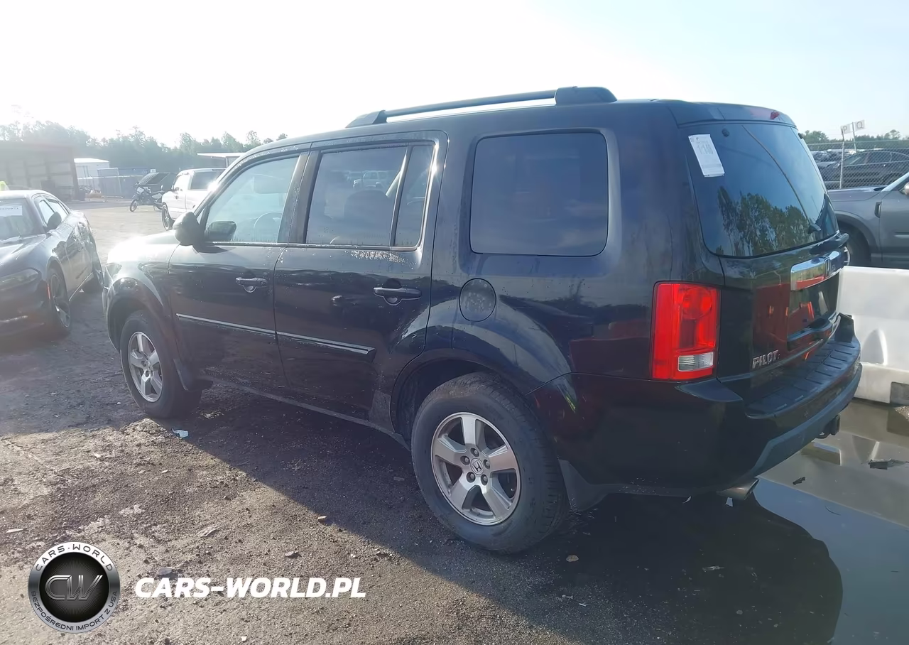 2010 Honda Pilot Ex-L VIN:5FNYF3H5XAB020178 - 3