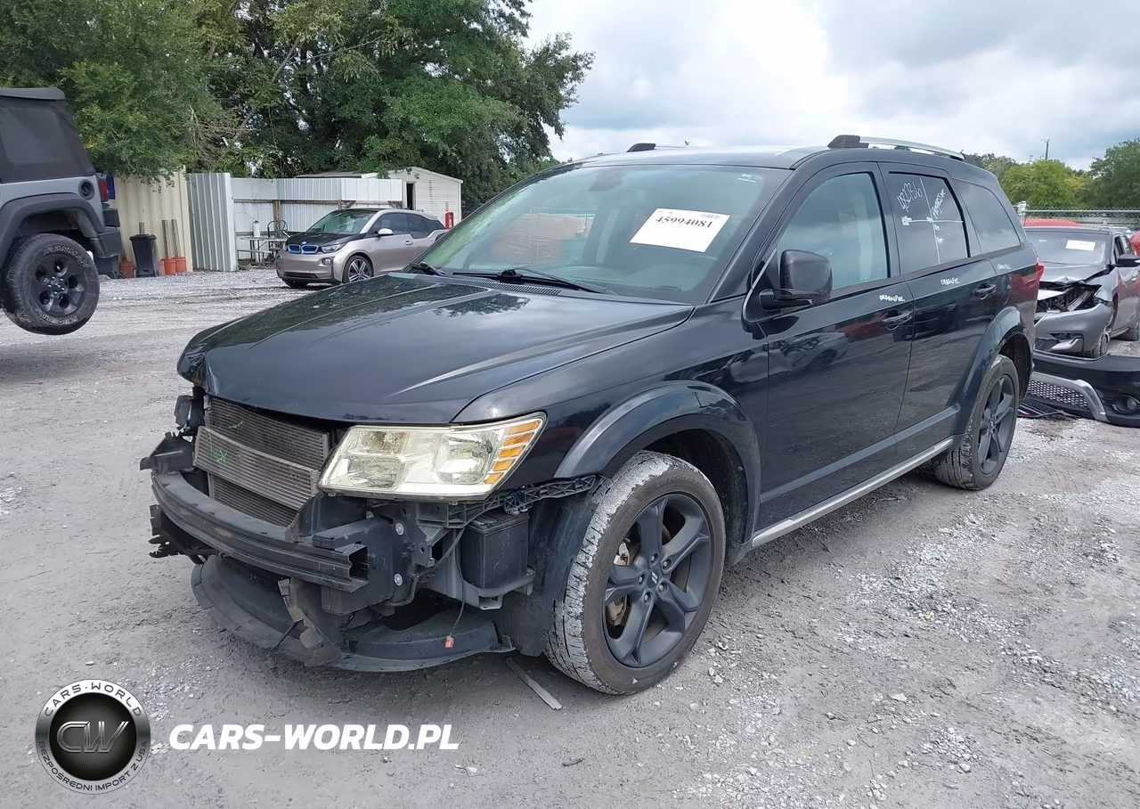 2018 Dodge Journey Crossroad Awd VIN:3C4PDDGG1JT516899 - 2