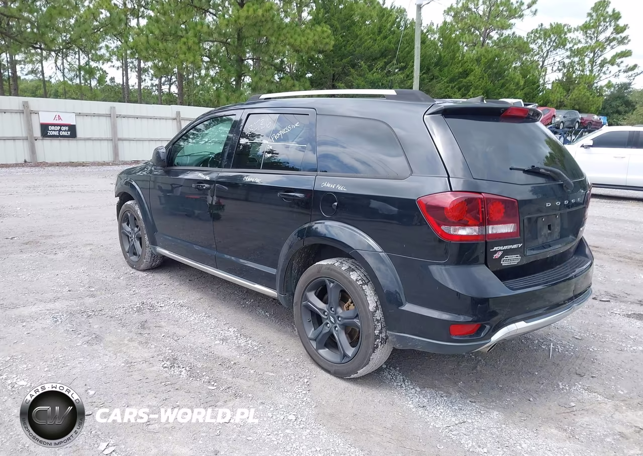 2018 Dodge Journey Crossroad Awd VIN:3C4PDDGG1JT516899 - 3