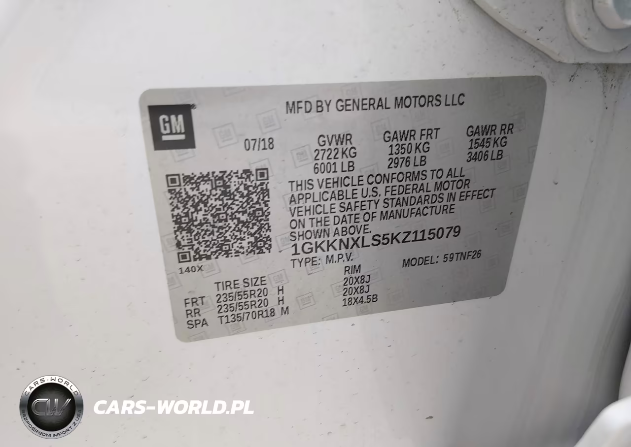 2019 GMC Acadia Denali VIN:1GKKNXLS5KZ115079 - 9