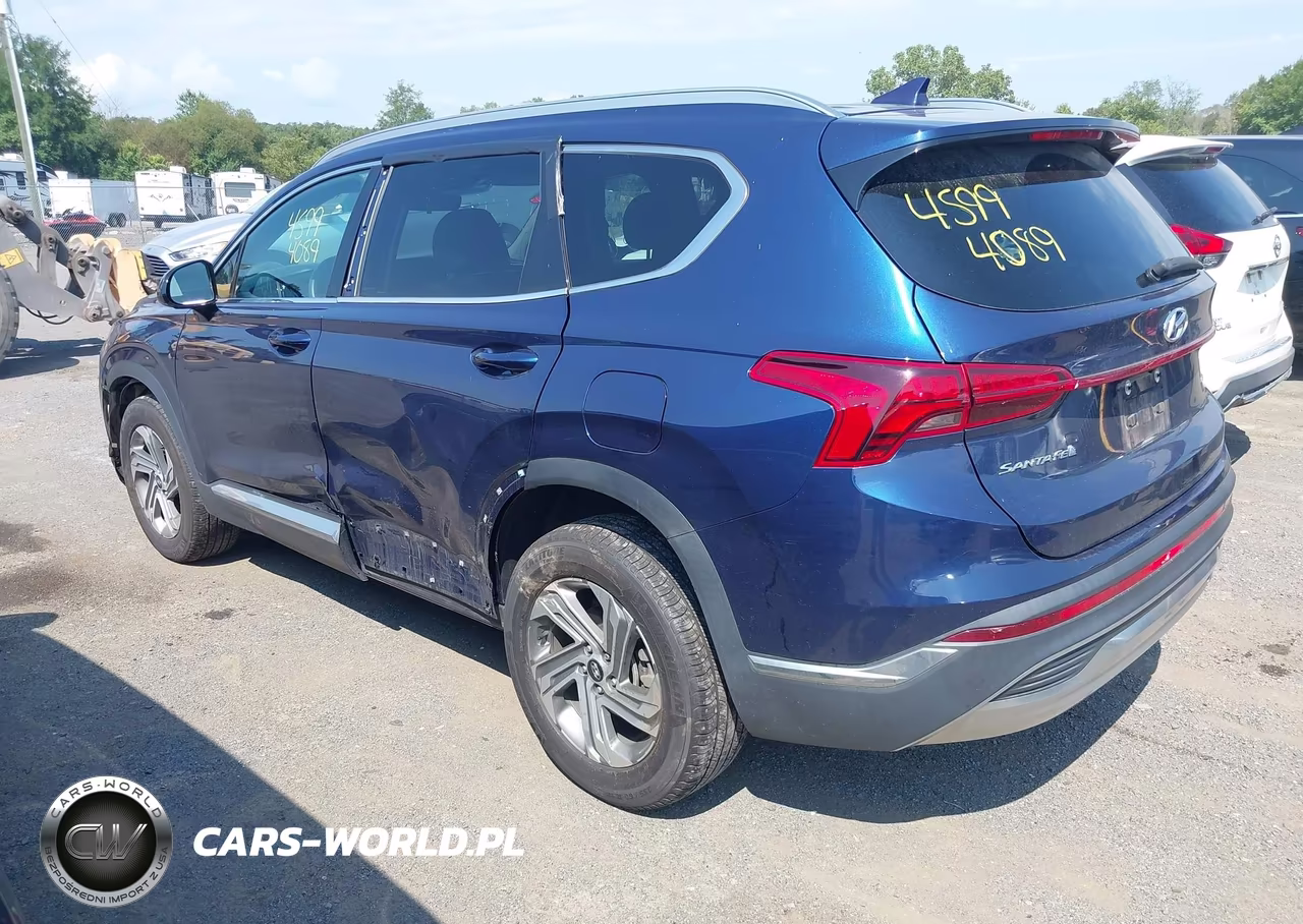 2021 Hyundai Santa Fe Sel VIN:5NMS2DAJ6MH323654 - 3