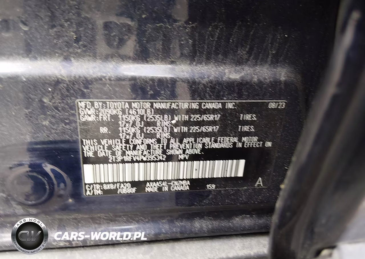 2023 Toyota Rav4 Xle VIN:2T3P1RFV4PW395342 - 9