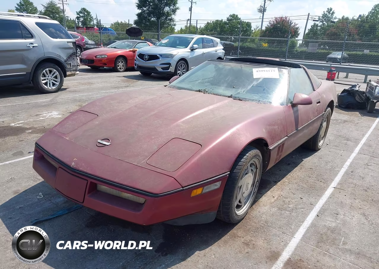 1989 Chevrolet Corvette VIN:1G1YY2181K5124644 - 2