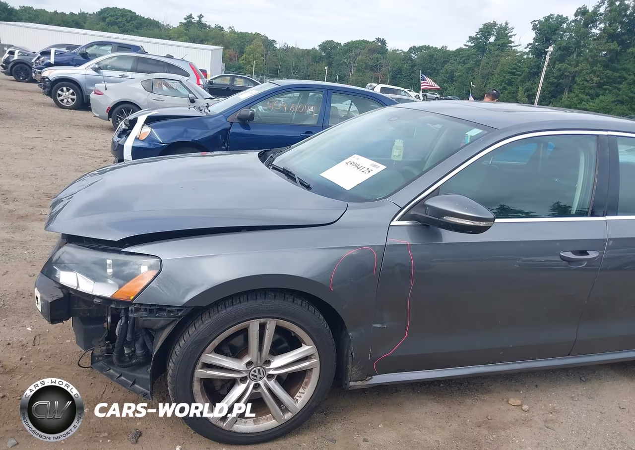 2014 Volkswagen Passat 1.8T Se VIN:1VWBT7A37EC071930 - 13