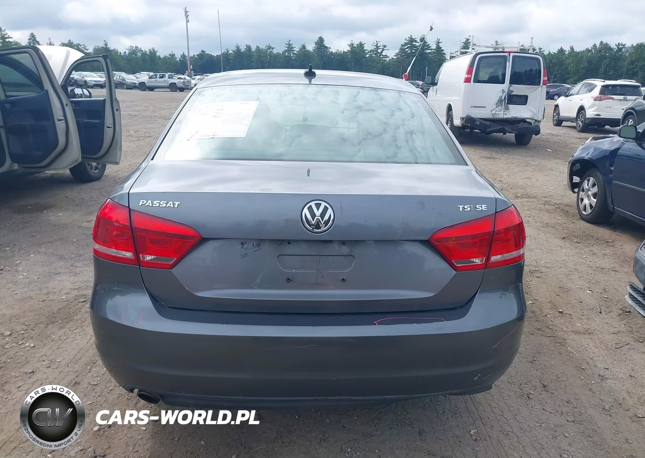 2014 Volkswagen Passat 1.8T Se VIN:1VWBT7A37EC071930 - 15
