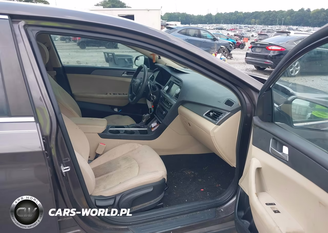 2016 Hyundai Sonata Se VIN:5NPE24AF9GH326905 - 5
