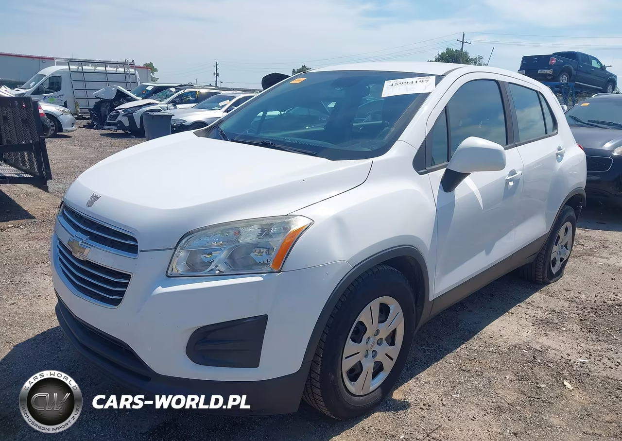 2016 Chevrolet Trax Ls VIN:3GNCJKSB8GL265712 - 2