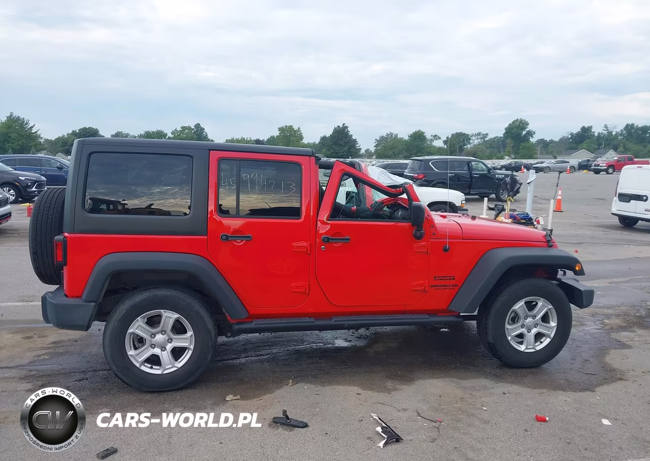 2017 Jeep Wrangler Unlimited Sport 4X4 VIN:1C4BJWDG1HL722085 - 14