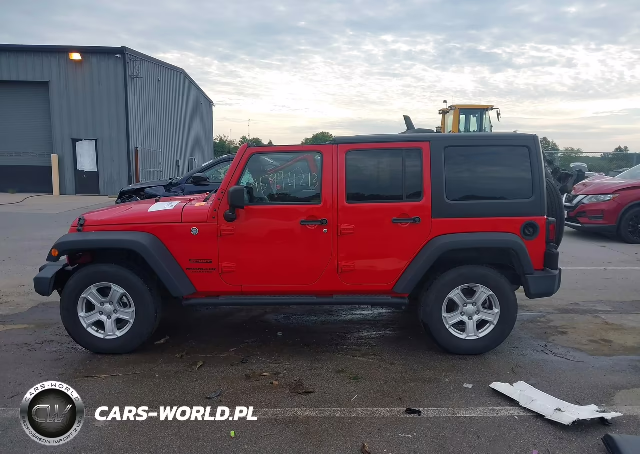 2017 Jeep Wrangler Unlimited Sport 4X4 VIN:1C4BJWDG1HL722085 - 15
