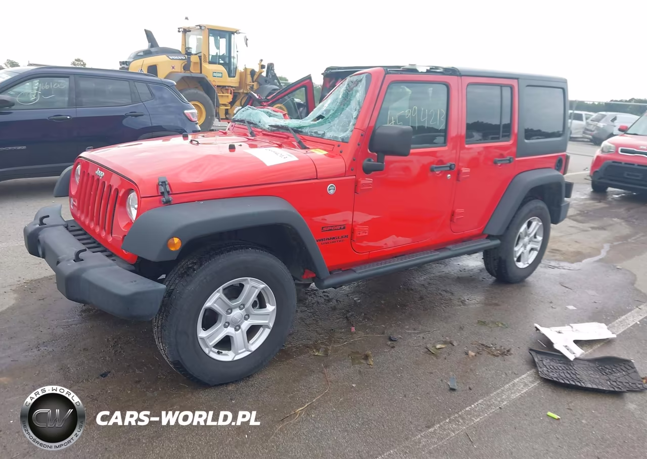 2017 Jeep Wrangler Unlimited Sport 4X4 VIN:1C4BJWDG1HL722085 - 2
