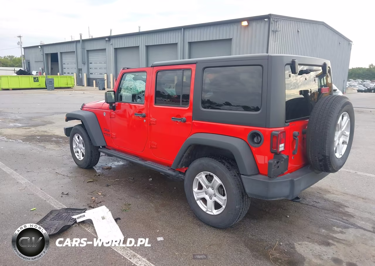 2017 Jeep Wrangler Unlimited Sport 4X4 VIN:1C4BJWDG1HL722085 - 3
