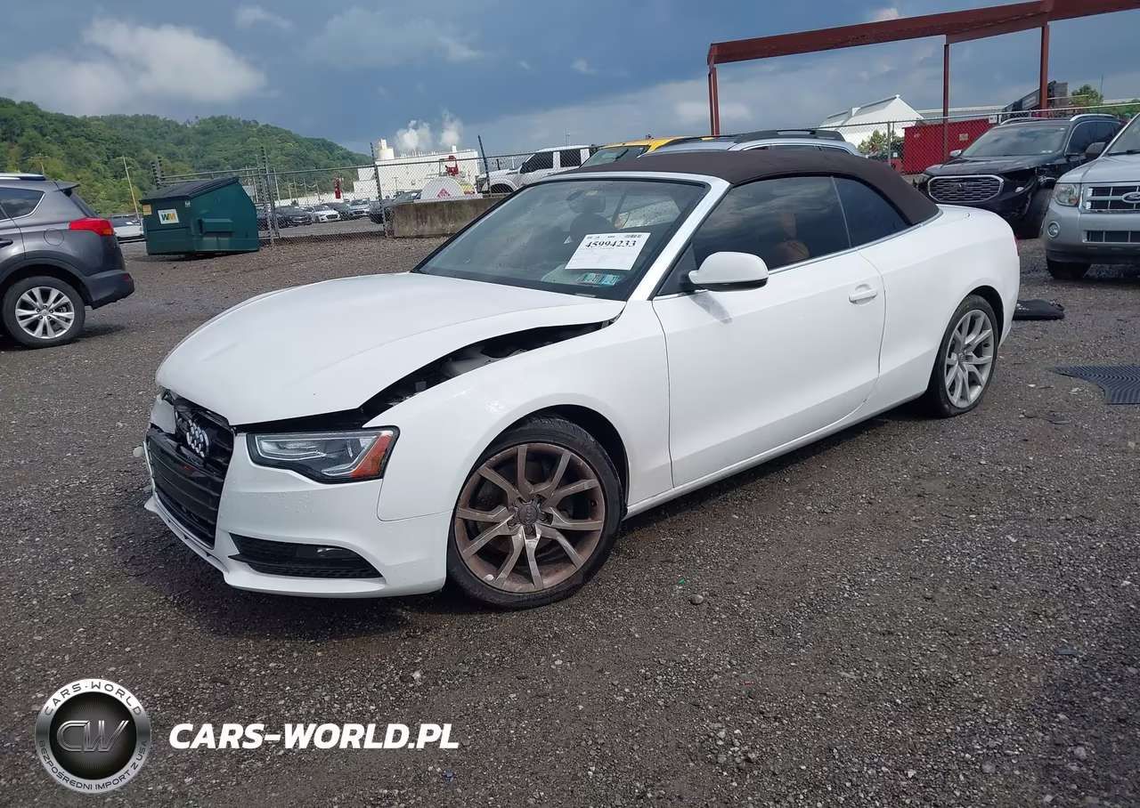 2014 Audi A5 2.0T Premium VIN:WAULFAFH8EN010409 - 2