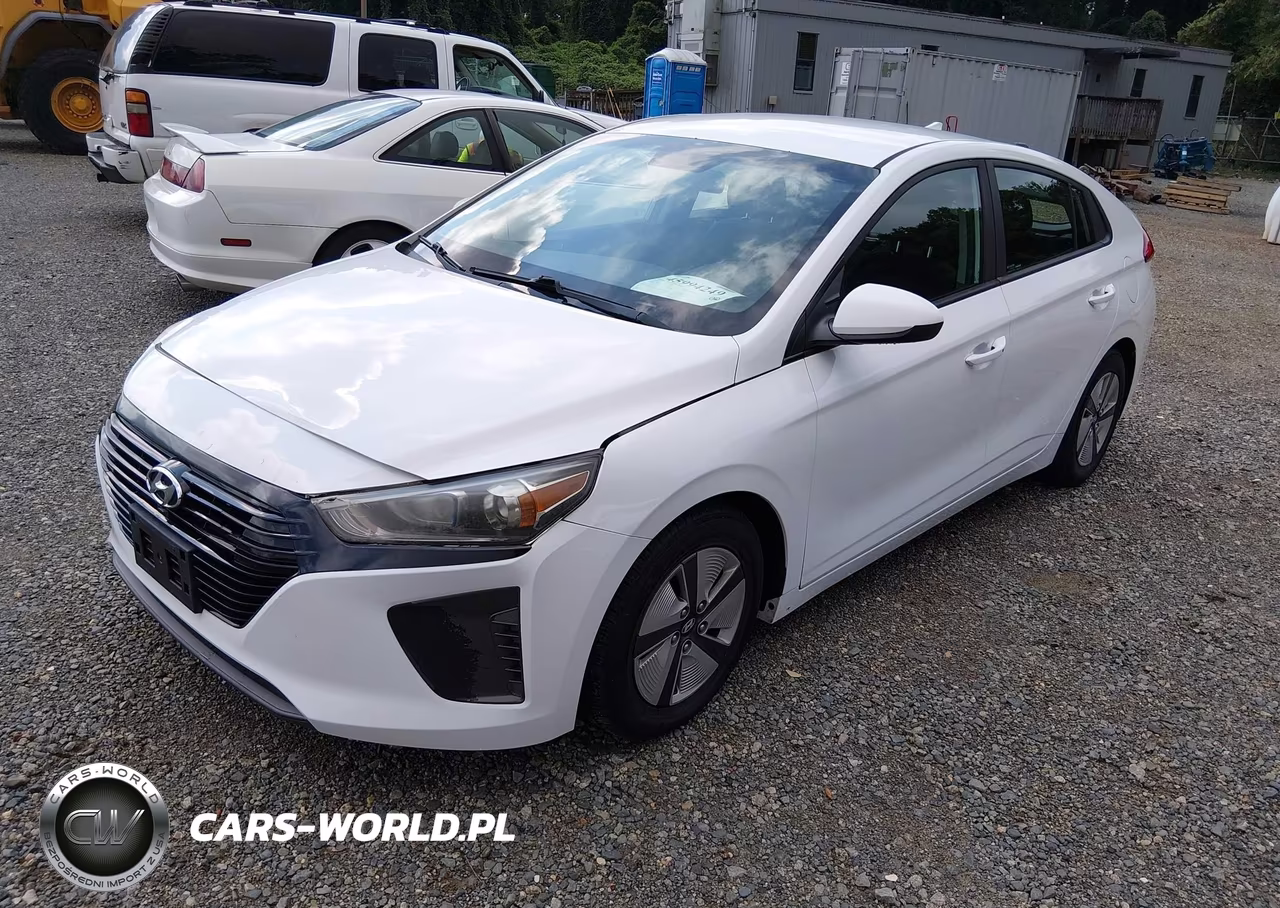 2018 Hyundai Ioniq Hybrid Blue VIN:KMHC65LC2JU075786 - 2