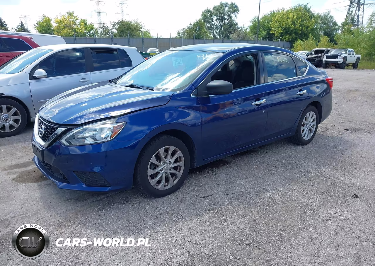 2019 Nissan Sentra Sv VIN:3N1AB7AP8KY325316 - 2