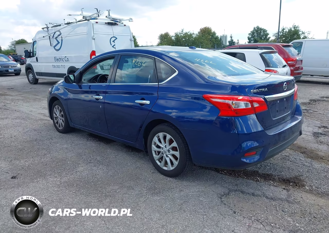 2019 Nissan Sentra Sv VIN:3N1AB7AP8KY325316 - 3