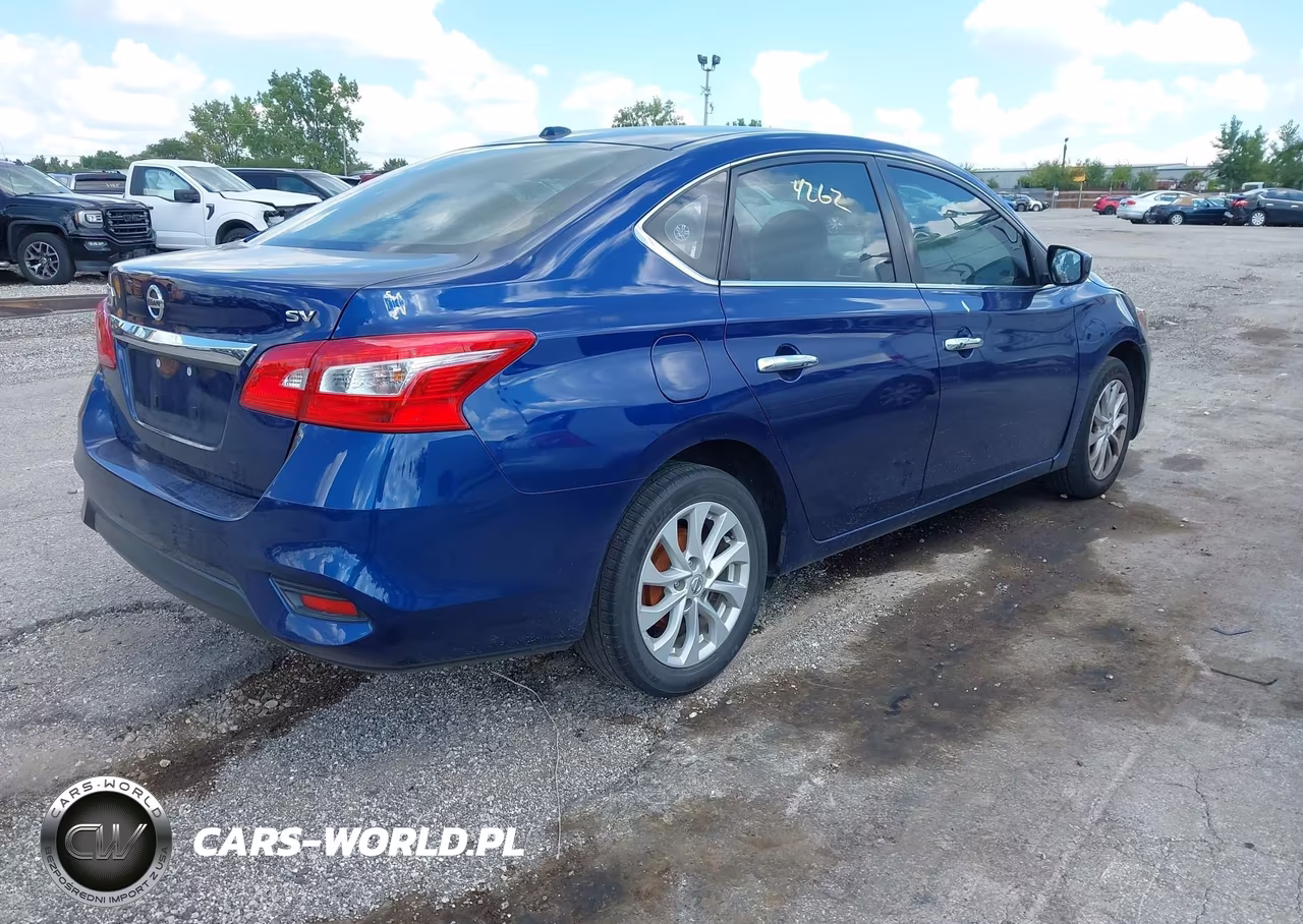 2019 Nissan Sentra Sv VIN:3N1AB7AP8KY325316 - 4