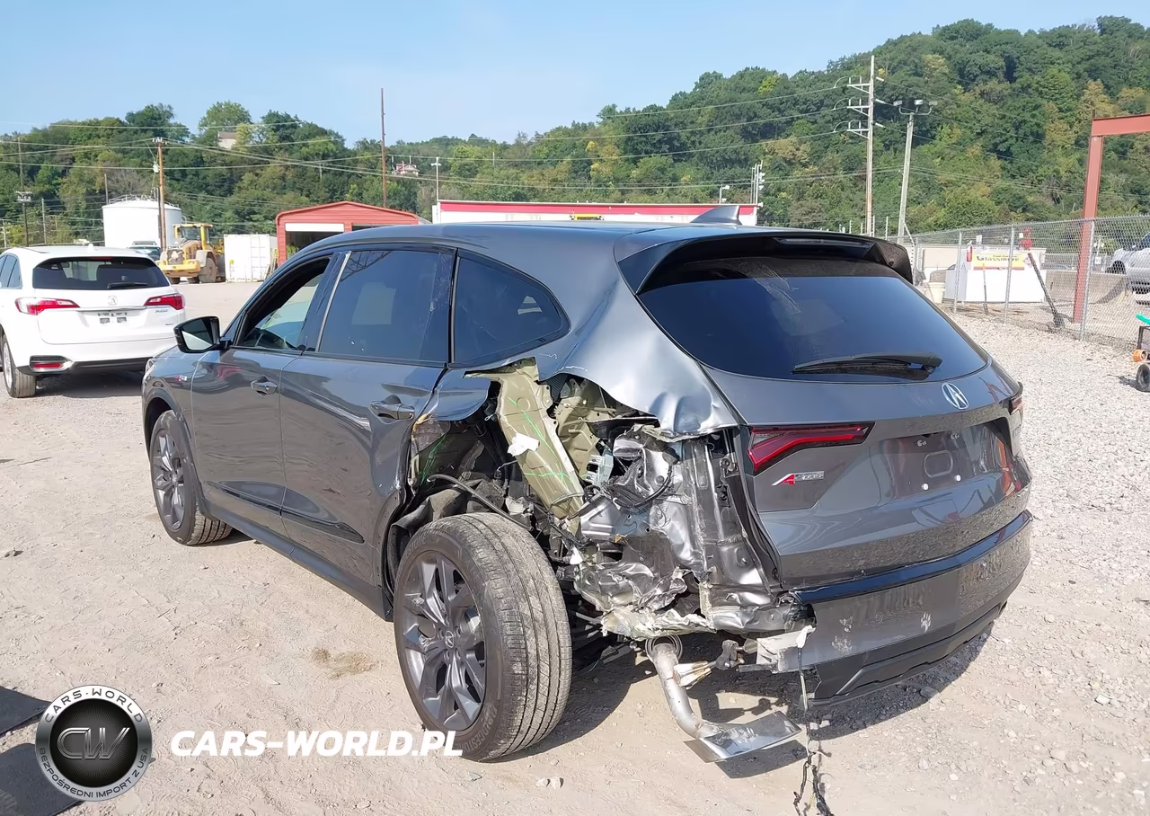 2024 Acura Mdx A-Spec VIN:5J8YE1H01RL804089 - 3
