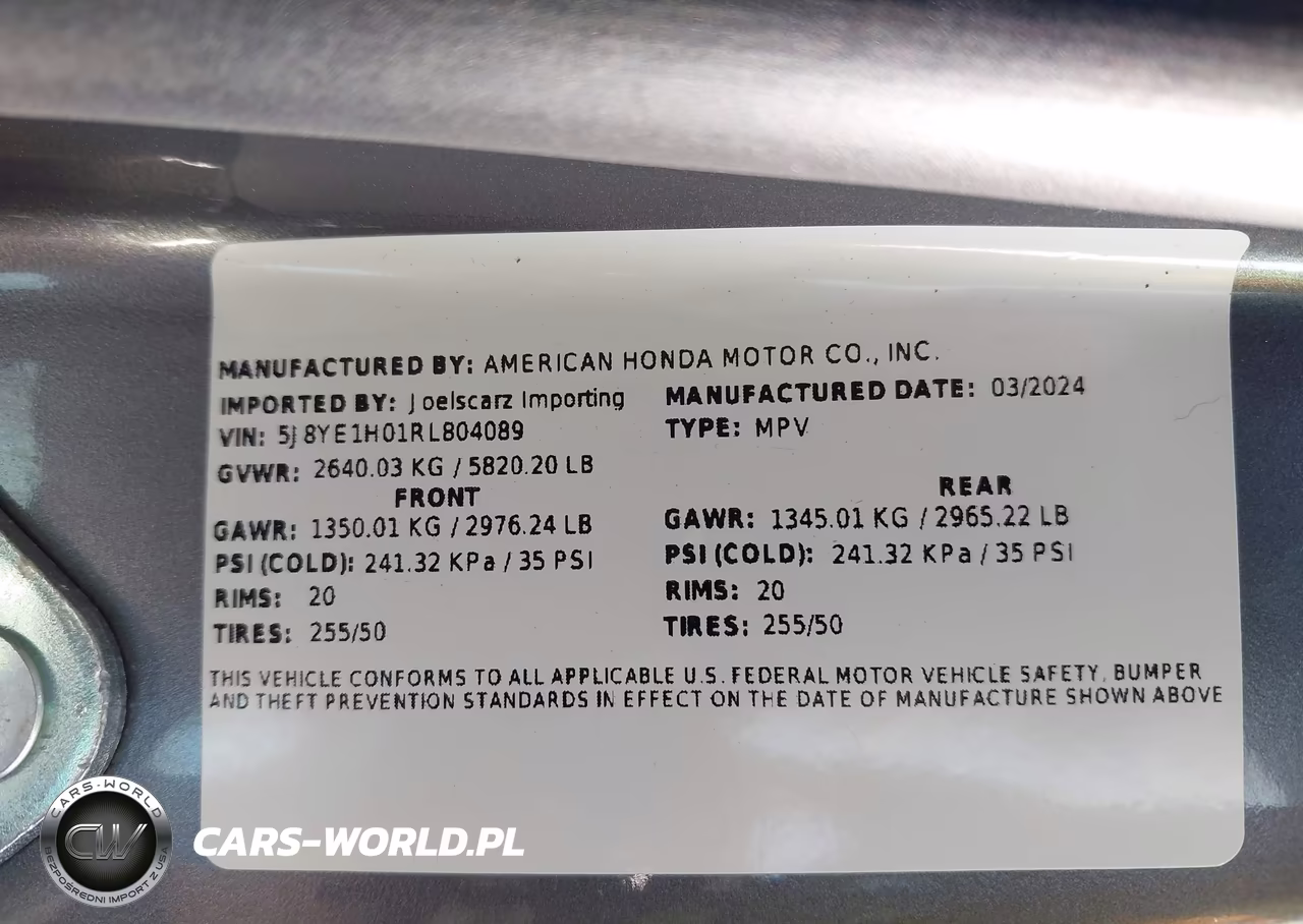 2024 Acura Mdx A-Spec VIN:5J8YE1H01RL804089 - 9
