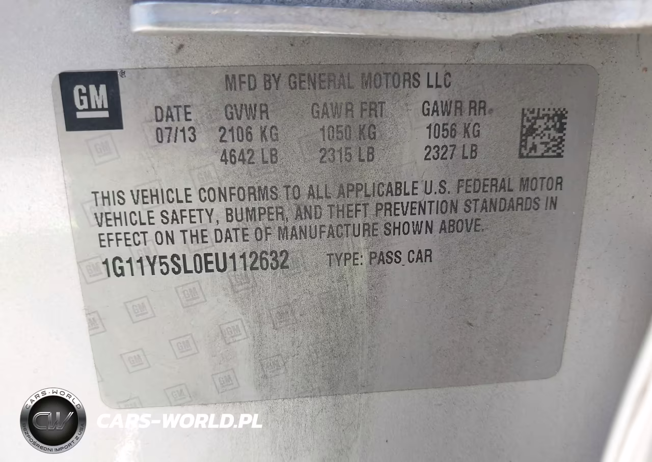 2014 Chevrolet Impala 1Ls VIN:1G11Y5SL0EU112632 - 9