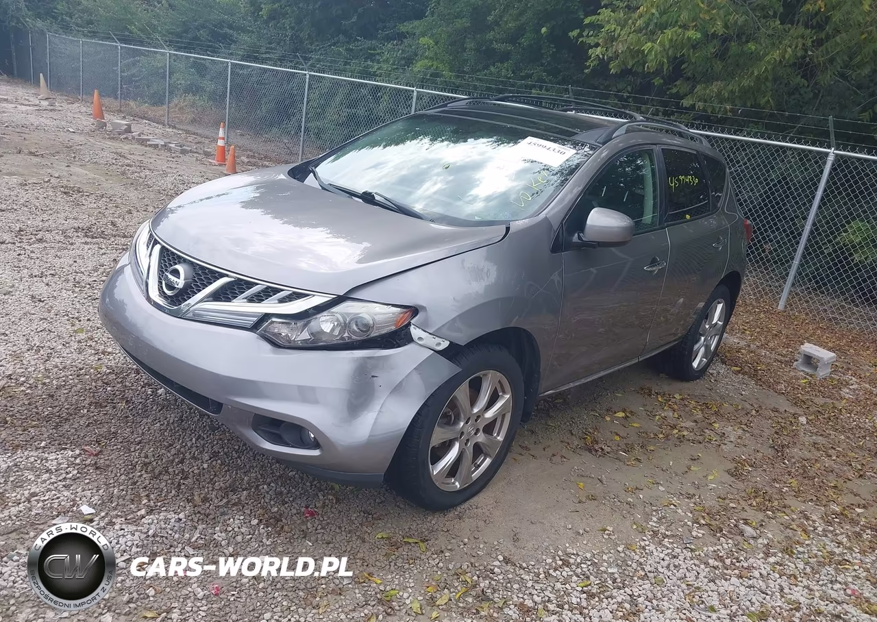 2012 Nissan Murano Le VIN:JN8AZ1MW9CW209418 - 2