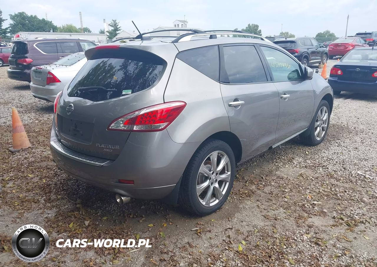 2012 Nissan Murano Le VIN:JN8AZ1MW9CW209418 - 4