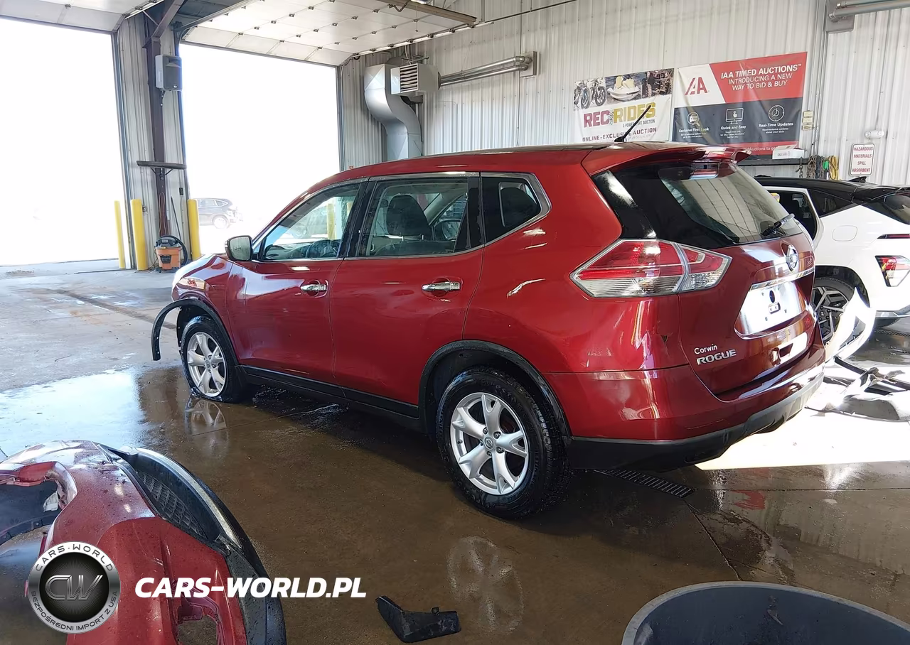 2015 Nissan Rogue S VIN:KNMAT2MV4FP506833 - 3