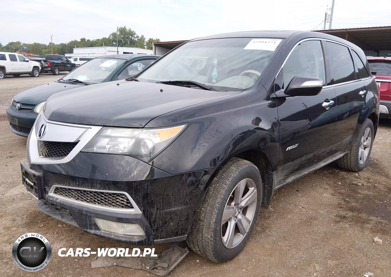 2012 Acura Mdx Technology Package VIN:2HNYD2H34CH540575 - 2