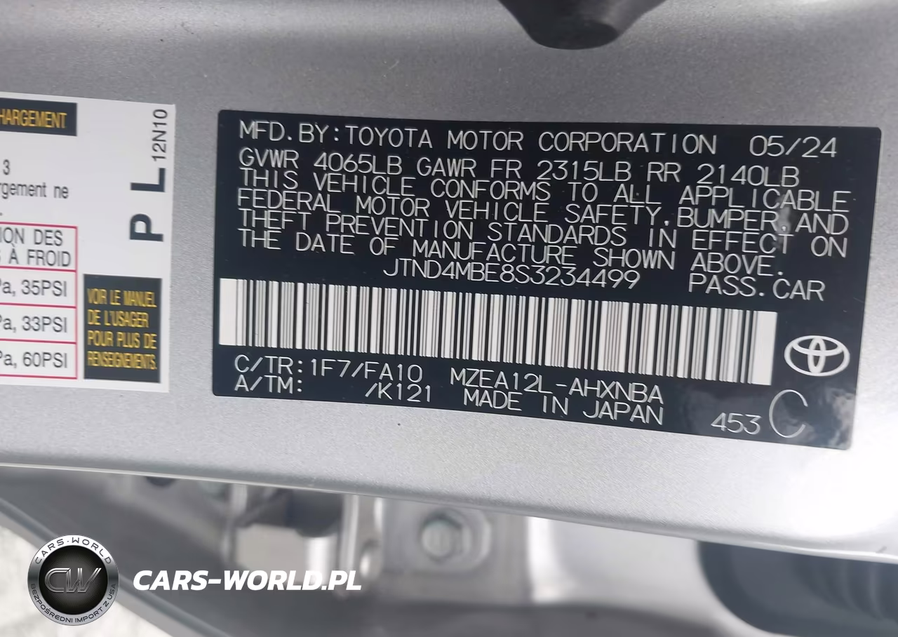 2025 Toyota Corolla Se VIN:JTND4MBE8S3234499 - 9
