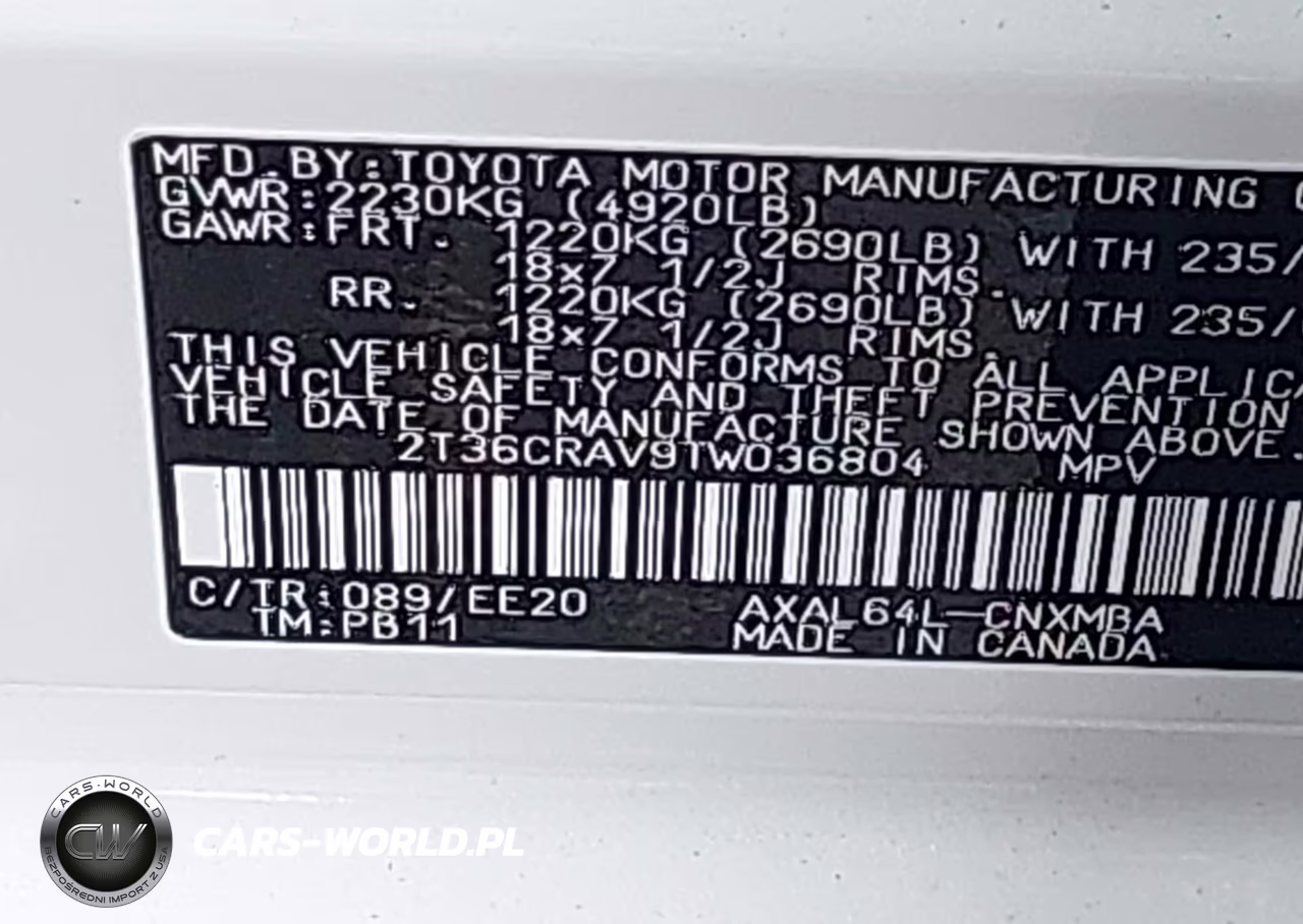 2026 Toyota Rav4 Xle Premium VIN:2T36CRAV9TW036804 - 9