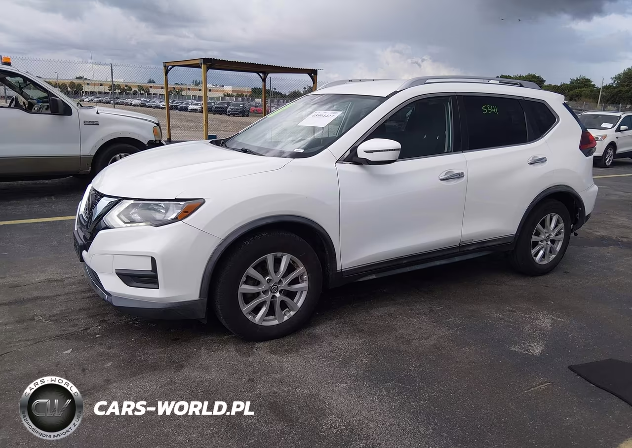 2018 Nissan Rogue Sv VIN:KNMAT2MT7JP587463 - 2