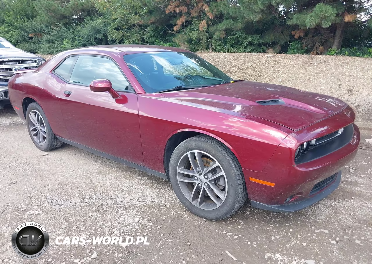 2019 Dodge Challenger Sxt Awd VIN:2C3CDZGG6KH690378 - 1