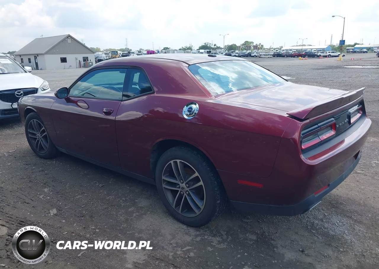 2019 Dodge Challenger Sxt Awd VIN:2C3CDZGG6KH690378 - 3