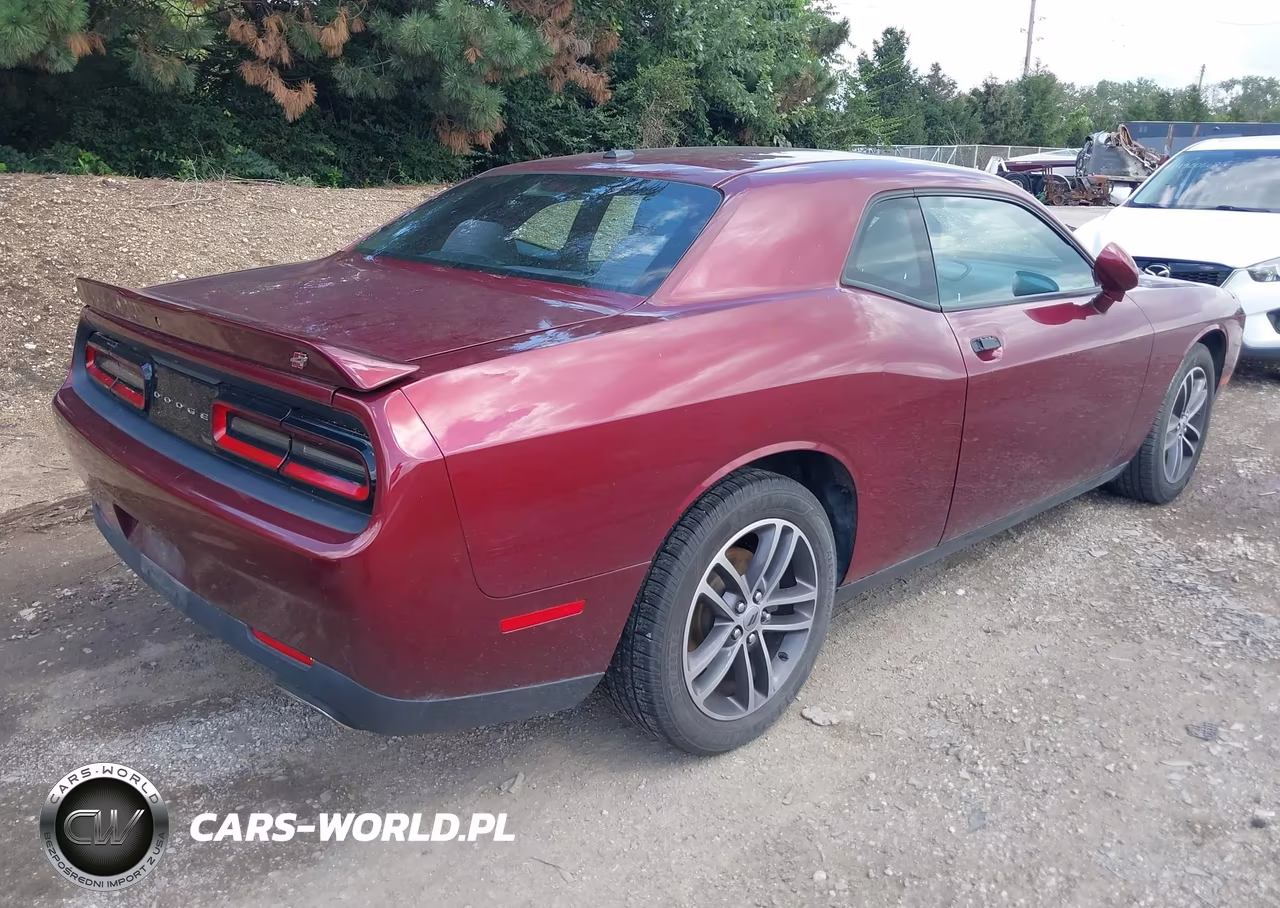 2019 Dodge Challenger Sxt Awd VIN:2C3CDZGG6KH690378 - 4