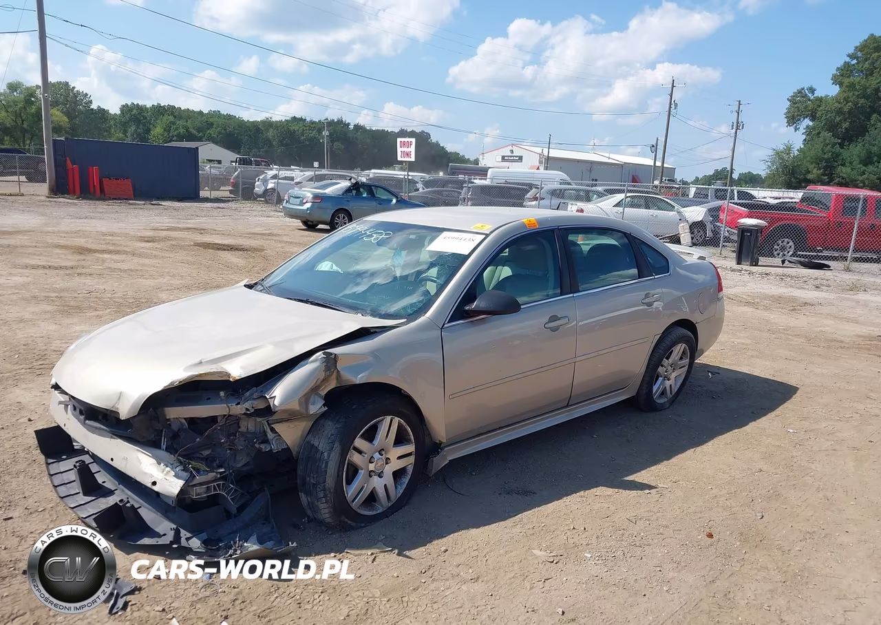 2011 Chevrolet Impala Lt VIN:2G1WG5EK3B1318028 - 2