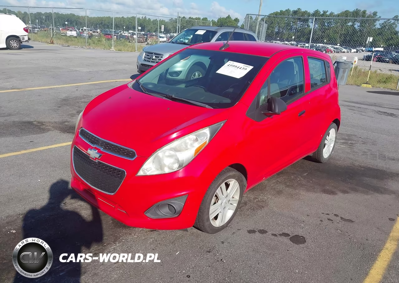 2014 Chevrolet Spark 1Lt Auto VIN:KL8CD6S99EC520583 - 2