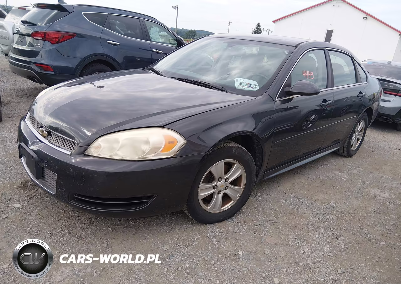 2013 Chevrolet Impala Ls VIN:2G1WF5E3XD1244413 - 2