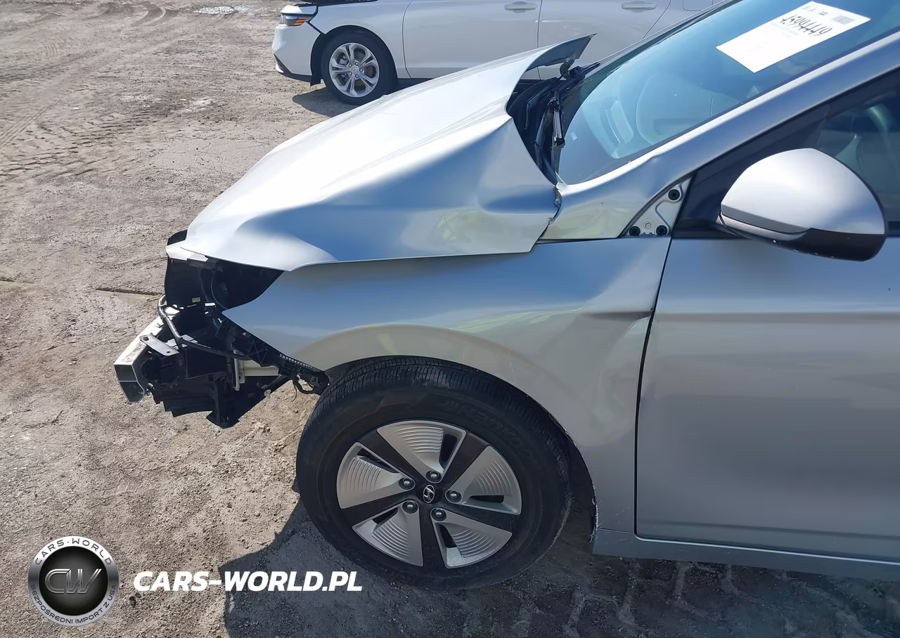 2021 Hyundai Ioniq Hybrid Blue VIN:KMHC65LCXMU257613 - 6