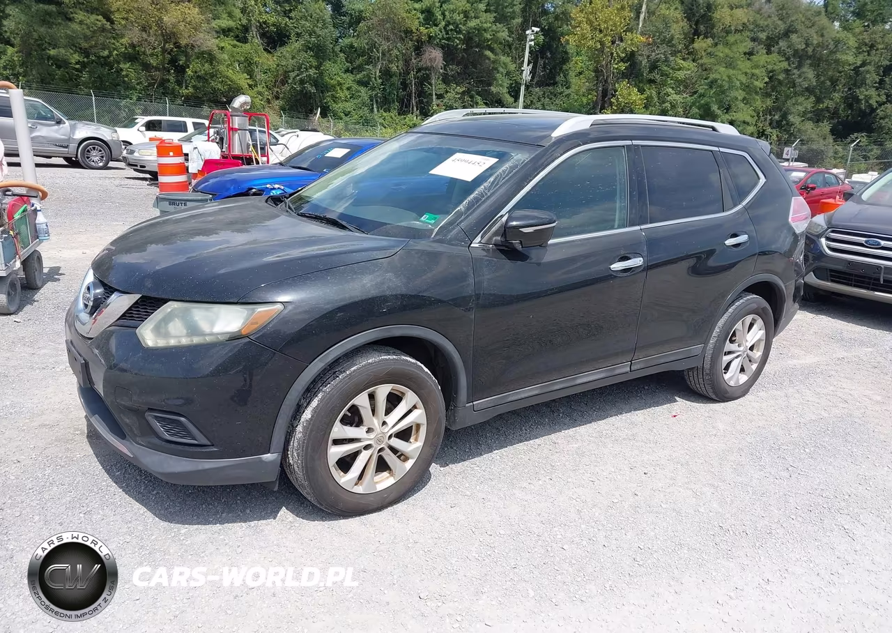 2015 Nissan Rogue Sv VIN:5N1AT2MV2FC835369 - 2