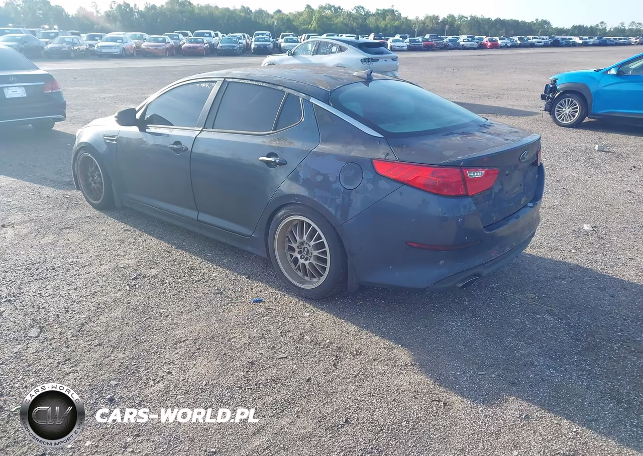 2015 Kia Optima Lx VIN:KNAGM4A7XF5546285 - 3