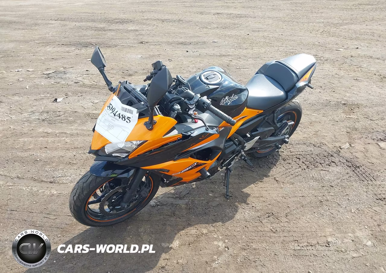 2019 Kawasaki Ex650 F VIN:JKAEXEK11KDA35854 - 2