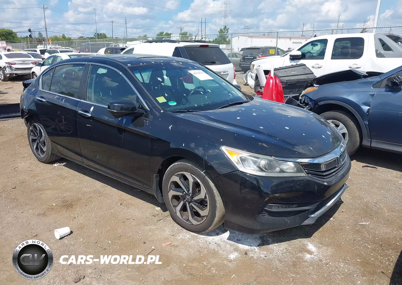 2017 Honda Accord Ex-L VIN:1HGCR2F82HA034203 - 1