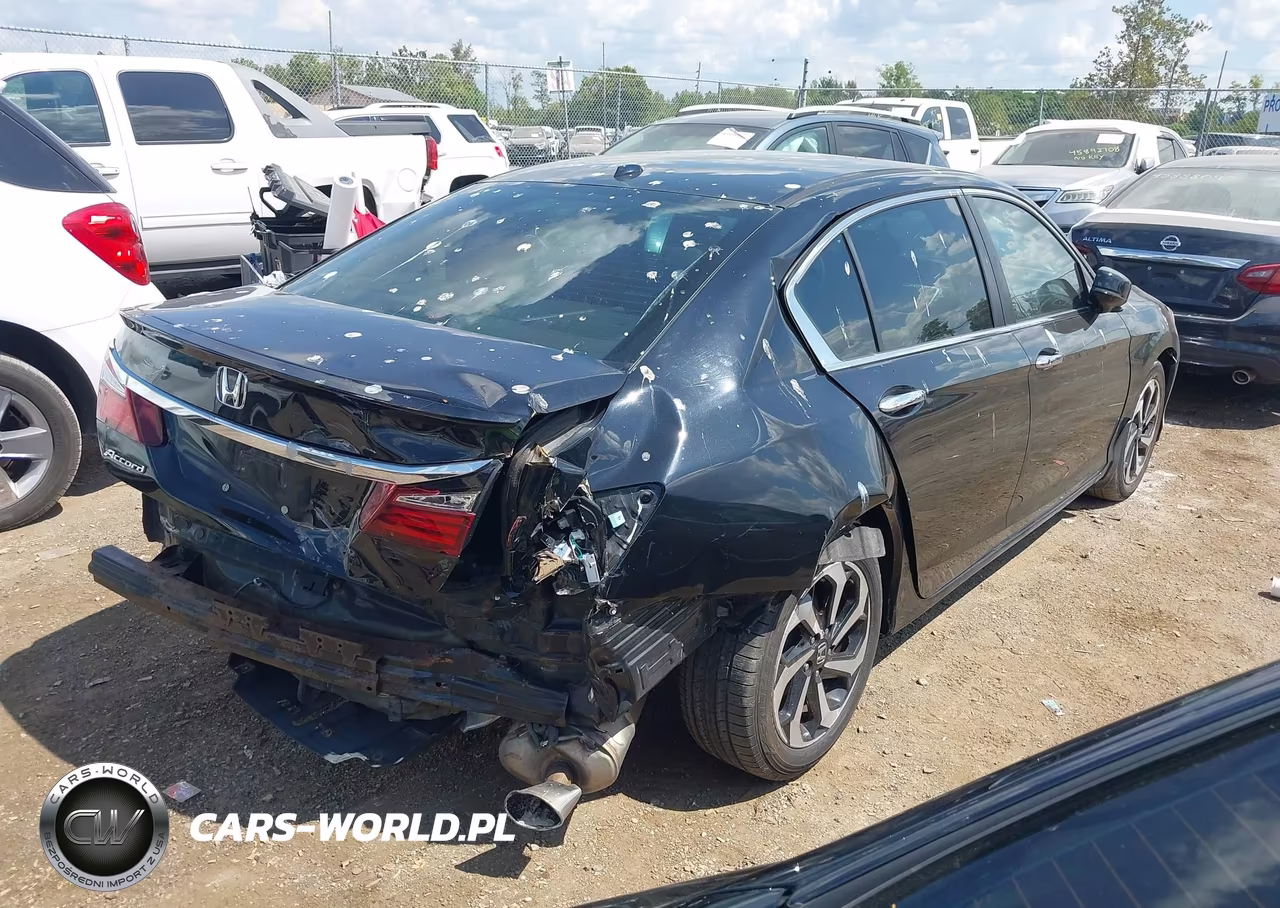 2017 Honda Accord Ex-L VIN:1HGCR2F82HA034203 - 4