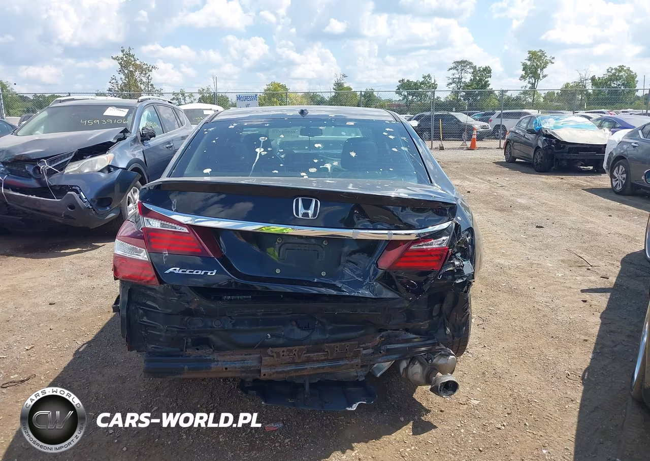 2017 Honda Accord Ex-L VIN:1HGCR2F82HA034203 - 6