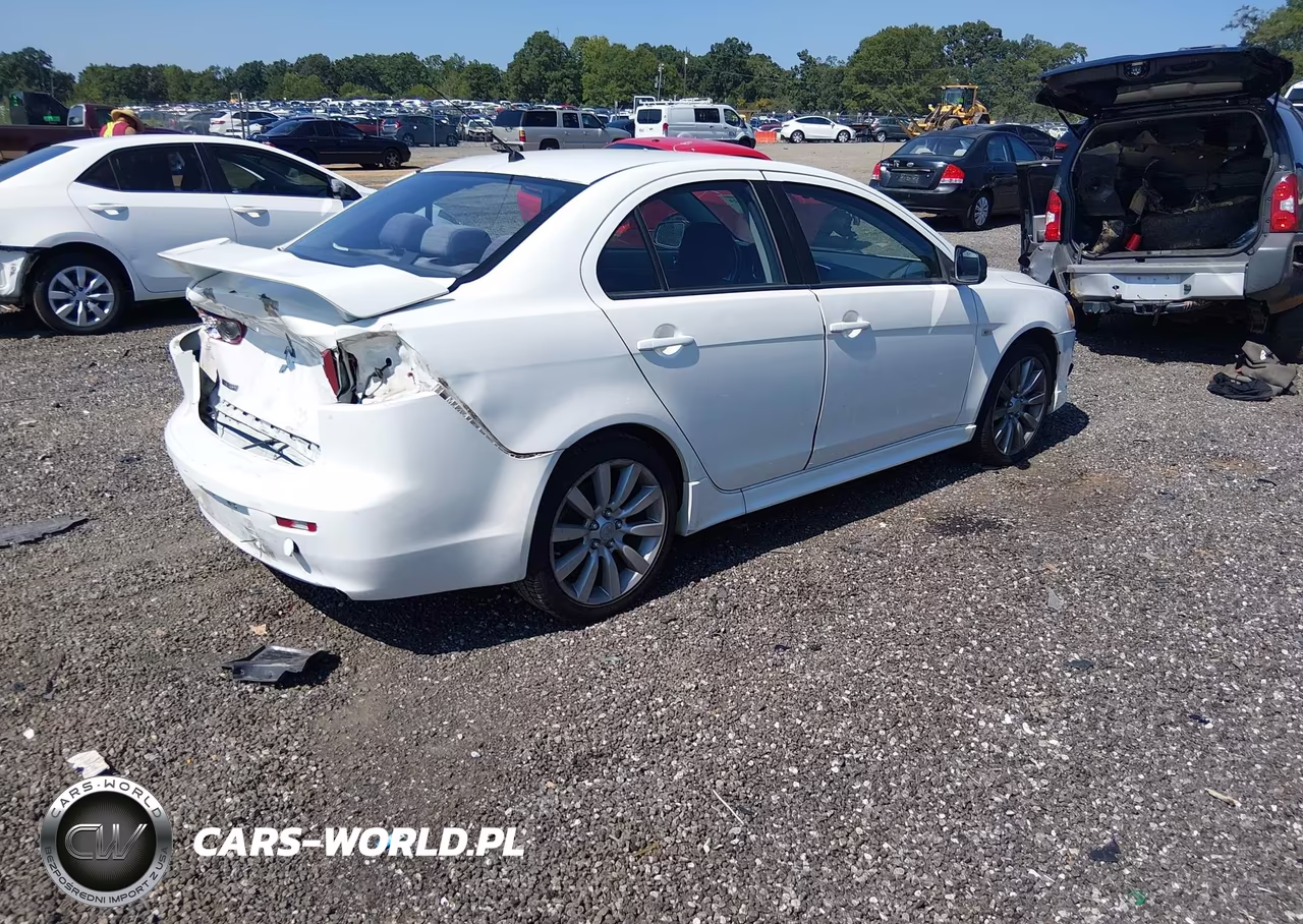 2009 Mitsubishi Lancer Gts VIN:JA3AU86W19U001567 - 4
