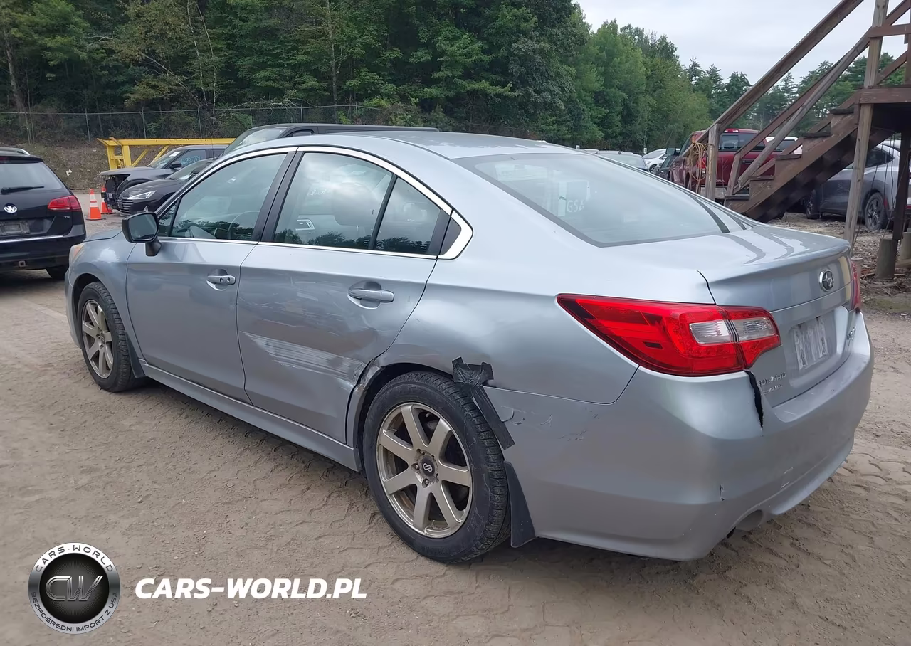2015 Subaru Legacy 2.5I VIN:4S3BNAA6XF3036899 - 3